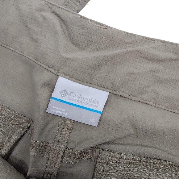 Columbia Nylon cargo capris womens size 10 - Picture 3 of 3